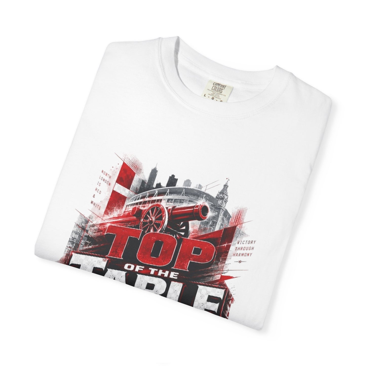Top of the Table in August T‑Shirt — Racing Track Graphic Tee