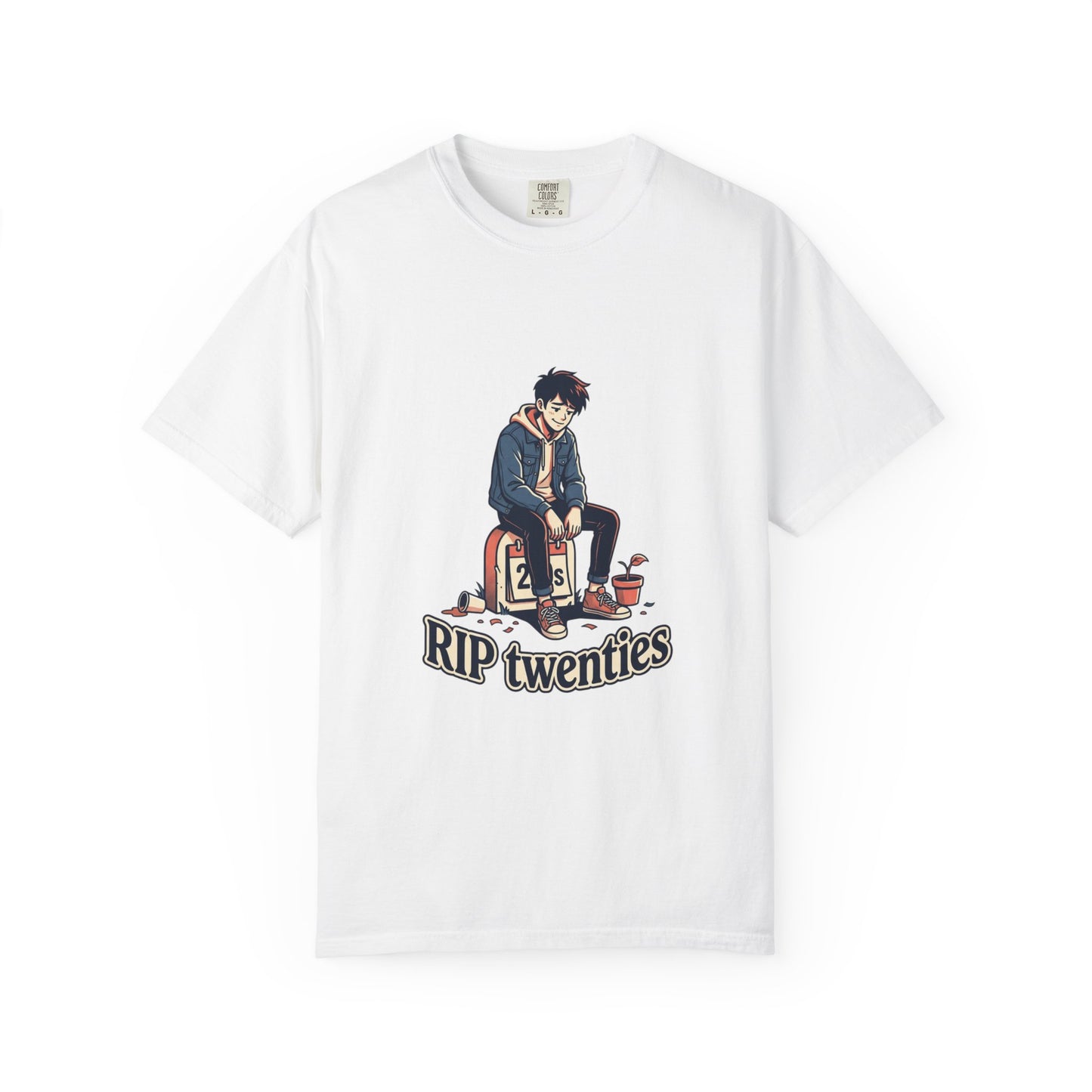 RIP Twenties T-Shirt — Funny Millennial/Gen Z Graphic Tee