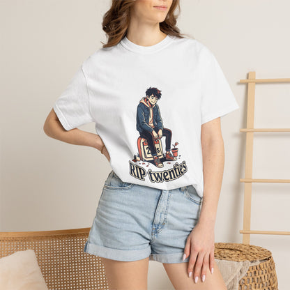 RIP Twenties T-Shirt — Funny Millennial/Gen Z Graphic Tee
