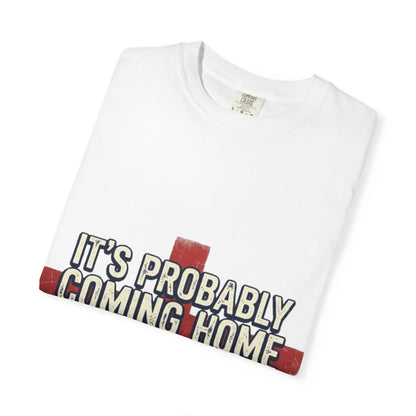 It's Coming Home Football Fan T-Shirt | England Supporter Shirt | Summer Football Tee*