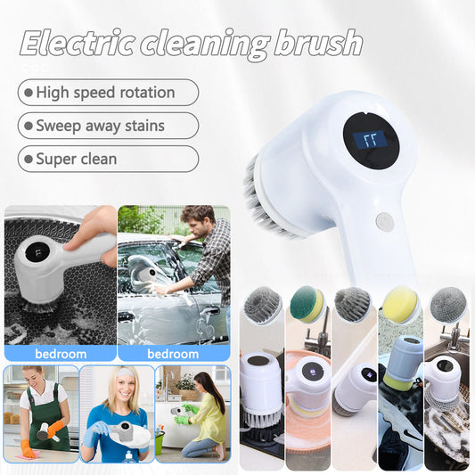 NNEDSZ Electric Cleaning Brush - Multipurpose High-Speed Cleaning Tool-0